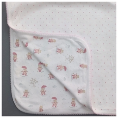 TALLE UNICO - MANTA ALGODON REVESIBLE - BABY COTTONS - comprar online