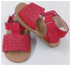 TALLE 18 ( SUELA 12 CM ) - SANDALIAS ROJAS CALADAS - CHEEKY - comprar online