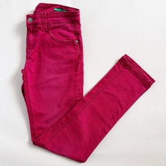 TALLE 2XL (11/12 AÑOS) - JEAN FUCSIA - BENETTON