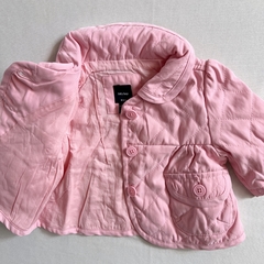 TALLE 0/3 MESES - CAMPERA MATELASSE ROSA - GAP en internet