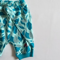 TALLE 18/24 MESES - BABUCHA ALGODON FINO VERDE AGUA ESTAMPADO (NUEVO SIN USO) - ADIDAS - comprar online