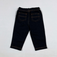 TALLE 9 MESES - PANTALON TIPO JEAN ALGODON RUSTICO AZUL - CARTERS en internet