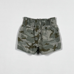 TALLE 0/3 MESES - SHORT GABARDINA CAMUFLADO VERDE - GAP - comprar online