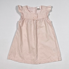 TALLE 12/18 MESES - VESTIDO S/MAGA CORDEROY ROSA - H&M