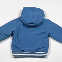 TALLE 18 MESES - CAMPERA BOMBER ABRIGO FORRADA POLAR AZUL - YAMP - Fiesta Vintage