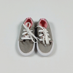 TALLE 22 . ZAPATILLAS LONA GRIS BRILLO - TOPPER - comprar online