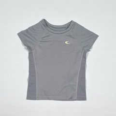 TALLE 3 AÑOS - REMERA M/CORTA DRY FIT GRIS - CARTERS