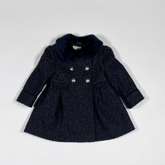 TALLE 12/18 MESES - SACO AZUL FORRADO CUELLO PIEL AZUL - PRIMARK - comprar online