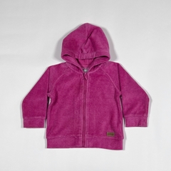 TALLE L ( 9 MESES ) - CAMPERA PLUSH FUCSIA - MIMO