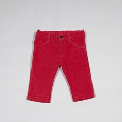 TALLE M ( 3/6 MESES ) - PANTALON CORDEROY ROJO - MINIMIMO