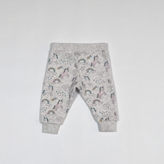 TALLE 3 MESES - BABUCHA ALGODON C/FRIZA GRIS UNICORNIOS - PRIMARK - comprar online