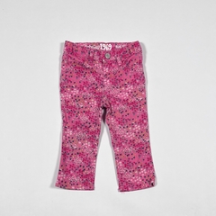 TALLE 12/18 MESES - JEAN CHUPIN FUCSIA FLORES - GAP