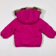 TALLE 12 MESES - CAMPERA ABRIGO FUCSIA FORRADA EN POLAR - TOMMY HILFIGER - Fiesta Vintage