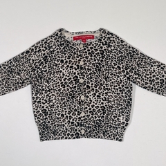 TALLE 12 MESES - CAMPERA TEJIDA HILO ANIMAL PRINT - PAULA CAHEN DANVERS - comprar online