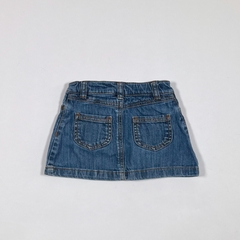 TALLE 24 MESES - MINI JEAN RIGIDO AZUL COSTURAS OCRE - CARTERS - comprar online