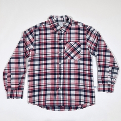 TALLE 10 AÑOS - CAMISA M/LARGA CUADROS ROJA AZUL BLANCA - CHEEKY - comprar online