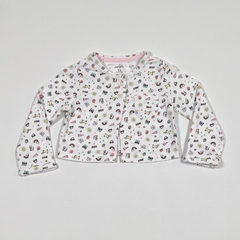 TALLE 18 MESES - CAMPERA ALGODÓN LIVIANA BLANCA DIBUJITOS - CARTERS - comprar online