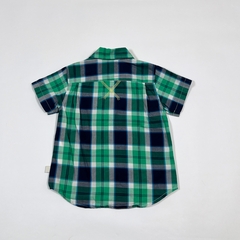 TALLE 2 - CAMISA M/CORTA CUADROS VERDE AZUL - PAULA CAHEN DANVERS - comprar online