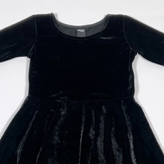 TALLE 2 AÑOS - VESTIDO M/CORTA CHIFON NEGRO - MINI COMPLOT - comprar online