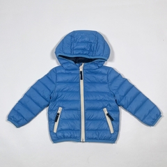 TALLE 6 MESES - CAMPERA ABRIGO CELESTE - AKIABARA