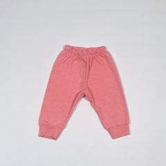 TALLE 1/3 MESES - CONJUNTO ALGODÓN RUSTICO CAMPERA PANTALON ROSA - GRISINO en internet