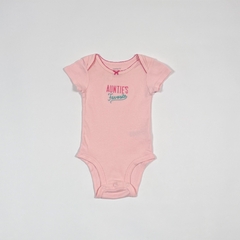 TALLE 3 MESES - BODY M/CORTA ROSA - CARTERS
