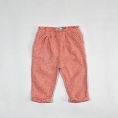 TALLE 2 - PANTALON LINO CORAL - OLD NAVY