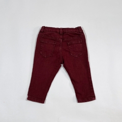 TALLE 6/9 MESES - JEAN ELASTIZADO BORDO - ZARA - comprar online