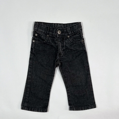 TALLE L (9/12 MESES) - JEAN NEGRO OXFORD - CHEEKY