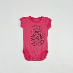 TALLE 3 MESES -BODY ALGODON M/CORTA ROSA ABEJA - GIMOS - comprar online