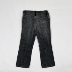 TALLE 4T (4 AÑOS) - JEAN NEGRO RECTO - GUESS - comprar online