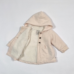 TALLE 6/9 MESES - CAMPERA ALGODON ROSABEBE FORRADA EN CORDERITO - WANAMA - comprar online