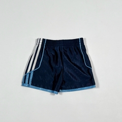 TALLE 3 MESES - SHORT DEPORTIVO AZUL RAYAS BLANCA CELESTE - ADIDAS - comprar online