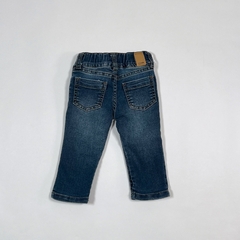 TALLE 6/9 MESES - JEAN CHUPIN ELASTIZADO PAÑALERO AZUL - CHEEKY - comprar online