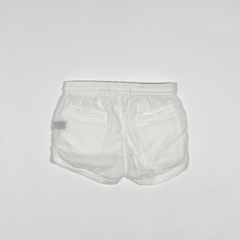 TALLE 18 MESES - SHORT BLANCO FLORES BORDADAS - AKIABARA - comprar online