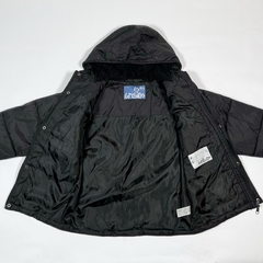 TALLE 6 AÑOS - CAMPERA ABRIGO NEGRA FORRADA - GRISINO - comprar online