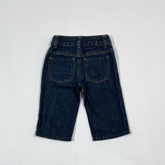 TALLE 6/12 MESES - JEAN RIGIDO AZUL - GAP - Fiesta Vintage