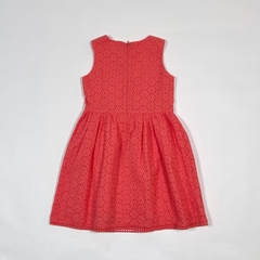 TALLE 4 - VESTIDO S/MANGA BRODERY CORAL - CONIGLIO en internet