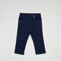 TALLE 80 (6/9 MESES) - PANTALON CHUPIN GABARDINA AZUL - CLUB BABY en internet