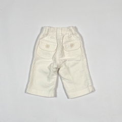 TALLE 3/6 MESES - PANTALON PAÑALERO CORDEROY CRUDO - GAP - tienda online