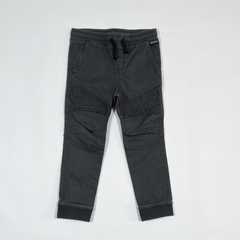 TALLE 3/4 AÑOS - JOGGER GABARDINA GRIS OSCURO - H&M