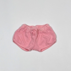 TALLE 0/3 MESES - SHORT ALGODON RUSTICO ROSA - OLD NAVY