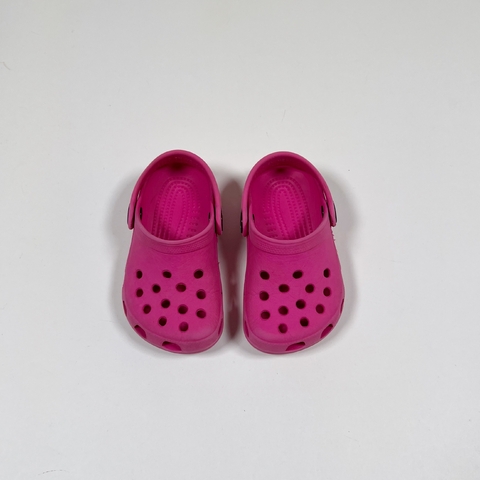 TALLE 4 C 5 (SUELA 14 CM) - GOMON FUCCIA - CROCS