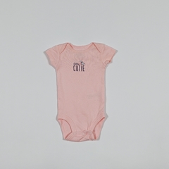 TALLE NB - BODY M/CORTA CUTIE - CARTERS