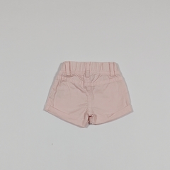 TALLE S ( 3/6 MESES ) - SHORT GABARDINA FINA ROSA ESTRELLAS CELESTE ROSA - CHEEKY - comprar online