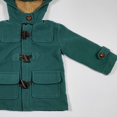 TALLE 2 - SACO PAÑO VERDE C/CAPUCHA - PIOPPA - comprar online