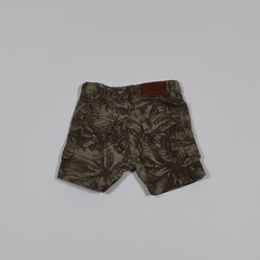 TALLE 9 MESES - SHORT GABARDINA CARGO MILITAR HOJAS - MINIMIMO - comprar online