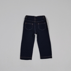TALLE 18 MESES - LEGGING TIPO JEAN AZUL COSTURA OCRE - CARTERS - comprar online