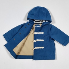 TALLE 0/6 MESES - CAMPERA IMPERMEABLE AZUL FORRADA - GAP - comprar online