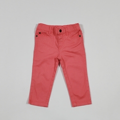 TALLE 12 MESES - PANTALON GABARDINA ROSA - CARTERS